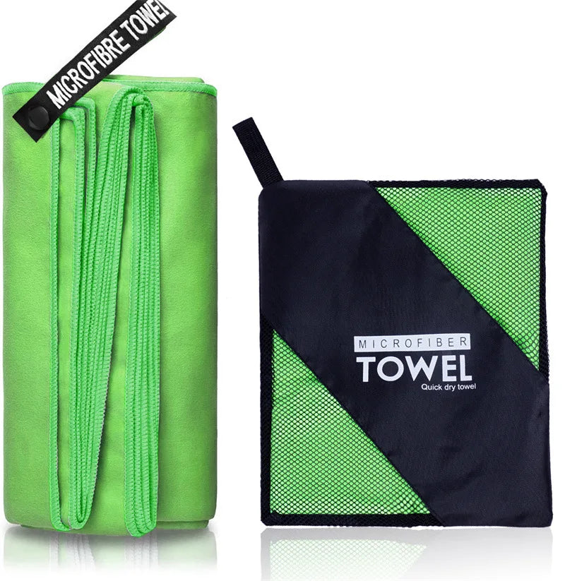 Quick-Drying Sports Towel 40x80/80x160CM Blue Grey Green Orange Swimming Gym Fitness Camping Running Beach Washcloth Towels